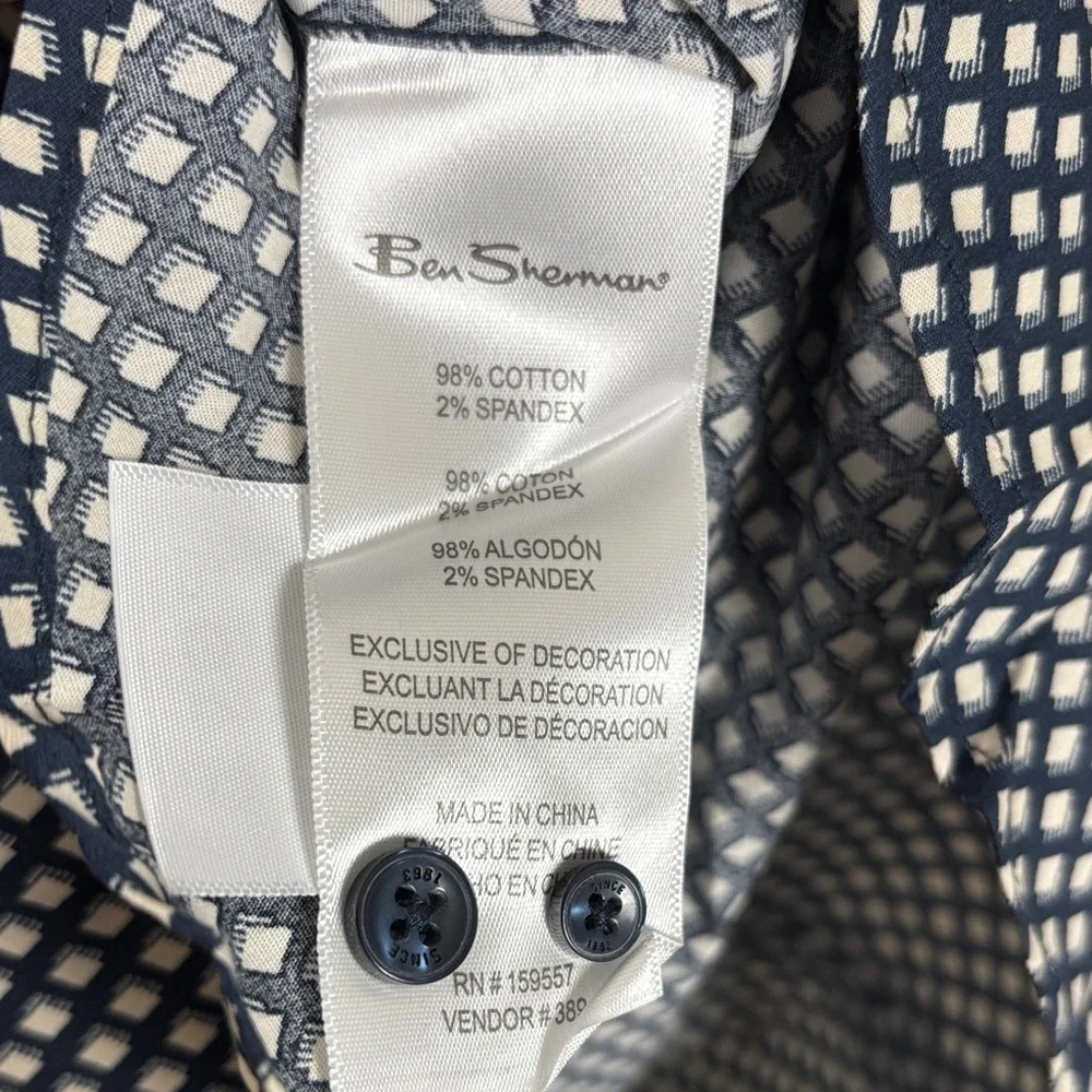 Ben Sherman Classic Short Sleeve Button Down Men's Shirt